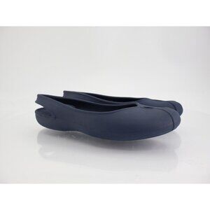 CROCS Women's Olivia Ballet Flats Size 10 Slingback Shoe Navy Blue Slip On